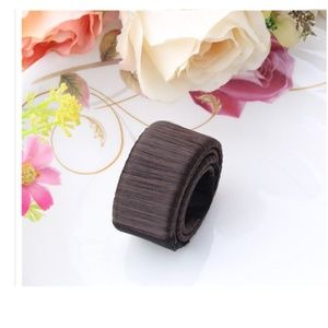 Princess Tresses Regal Bun Maker Dark Coffee One